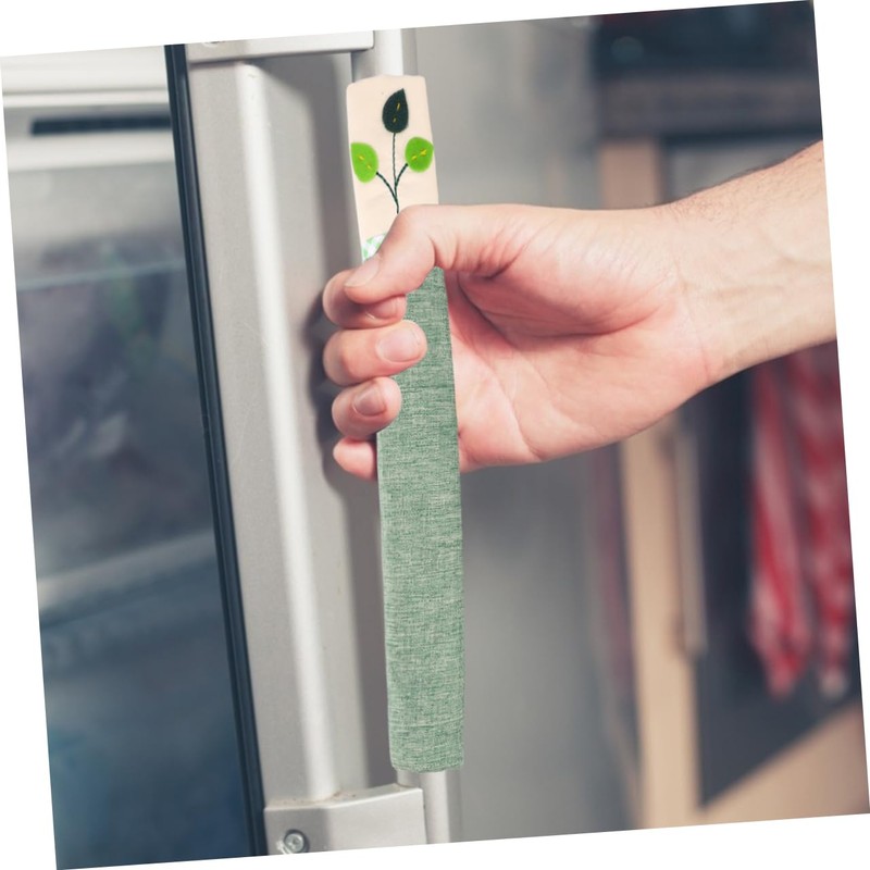 COHEALI Artistic Refrigerator Handle Covers Fashionable Double Door Gloves Soft