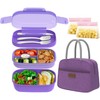 JBGOYON® Bento Lunch Box with Bag - All-in-One Stackable Lunch