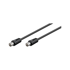 Goobay 68146 High-Performance Antenna Cable, 70 dB, 2X Shielded, Enhanced Signal Quality