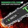 Mini Chainsaw 6 inch Chainsaw Chain (1PCS) (Bar Length: 6";