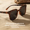 Cyxus P1577 Folding Sunglasses, Polarized Lenses, UV Protection, Small Face
