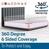 Guardmax Zippered Box Spring Encasement - 100% Waterproof Box Spring