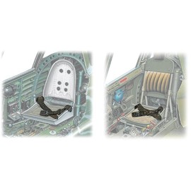 Fine Mold NH3 1/32 Nano Aviation Series Seat Belt for Japanese Army Airplanes, Plastic Model Parts