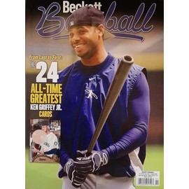 Beckett Baseball Magazine February 2025 From Last To First The 24 All-Time Greatest Ken Griffey Jr. Cards