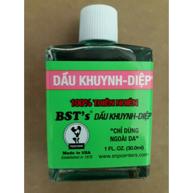 BST'S 2 : BST's Eucalyptus Oil 1FL Oz. Dau Khuynh-Diep