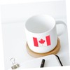 Operitacx Canada Flag Decal Maple Leaf Sticker for Water Bottles
