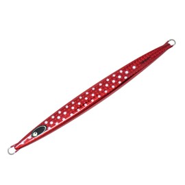 Long Fall Jig Type B Single Item Metal Jig Uroko Red Dot 350g Lure Jigging Jig Akamuts, Akahata, Kinmedai, Kasago, Hata, Kue, Kampachi Fishing Tackle BAKSTORM Baksuto