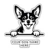 Customize Pet Sticker Decal With Your Dog Name | Custom