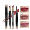 EUBUY Barra De Labios Mate Con Delineador De Labios 2