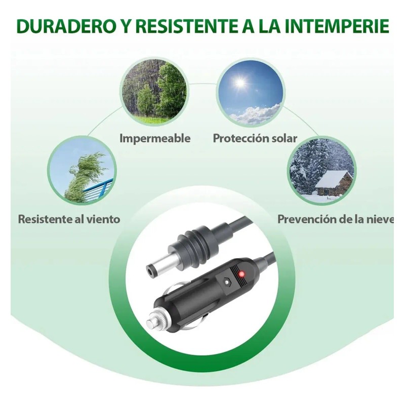 Cable Alimentador De Dc A Encendedor Auto Para Starlink Mini
