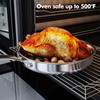 AuFranc® Hybrid Nonstick Stainless Steel Pots and Pans Set, Induction