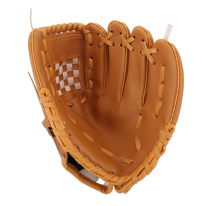 Baseball Glove Ergonomic PU Leather Baseball Mitts Softness Professional Baseball