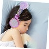 OSALADI Rhinestone Boy Girl Headphones with Fuzzy Design Over Ear