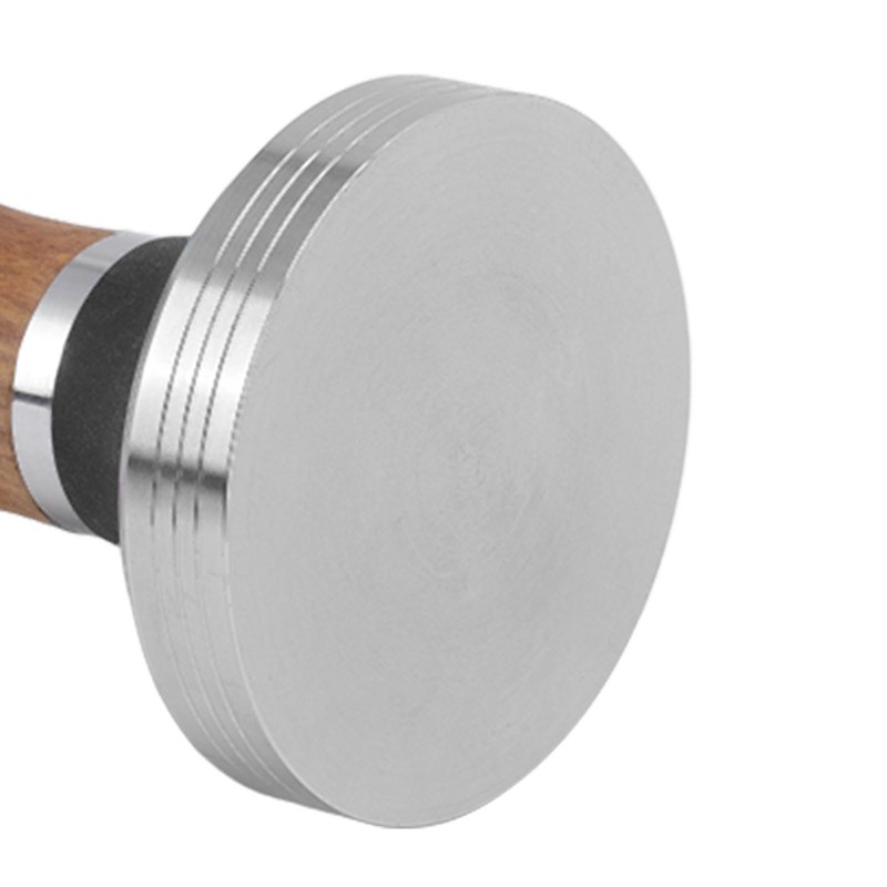 Coffee Tamper Stainless Steel Flat Bottom Coffee Hand Tamping Tool
