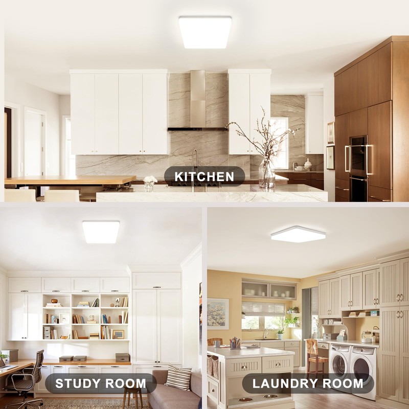 Kambo 36 W Ceiling Light LED Bathroom Square Ceiling Light