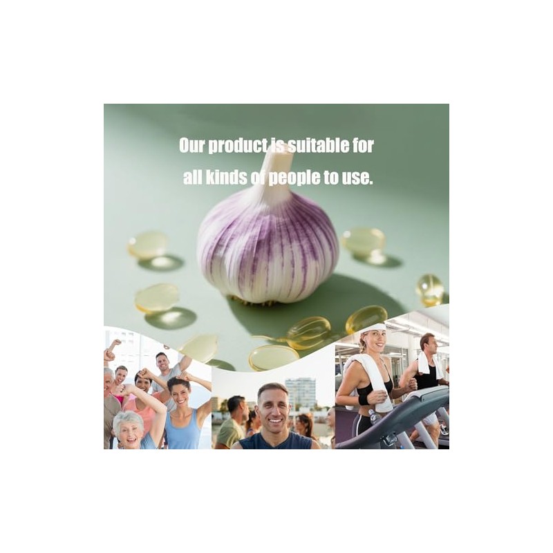 Aged Garlic Extract - Odorless - 180 Softgels | Non-GMO,