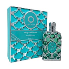 Orientica Azure Fantasy Extrait de Parfum with Notes of Bergamot, Jasmine & Ambergris, Luxurious & Refreshing Woody Floral Fragrance for Men & Women, Long-Lasting & Captivating Unisex Perfume, 80ML