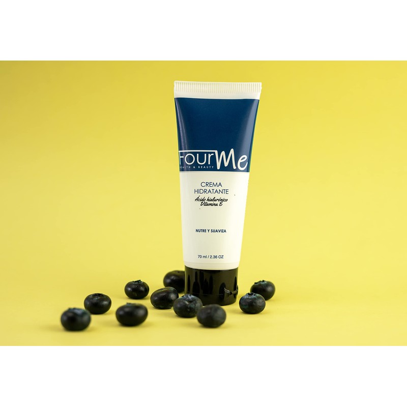 Crema Hidratante Fourme ácido hialurónico Vitamina E nutre y suaviza
