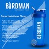 Shaker Birdman Azul Mas Ball Shaker Bpa Free 600 Ml