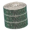 TEHAUX 3 Rolls Rhinestone Ribbons Multi-Function Decorative Trims for DIY