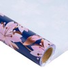 LeZakaa Floral Wrapping Paper Roll - Sakura Design for Mother's