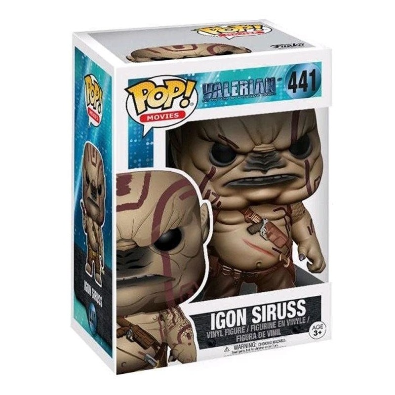 Funko POP Movies Valerian Igon Siruss Sr. Action Figure