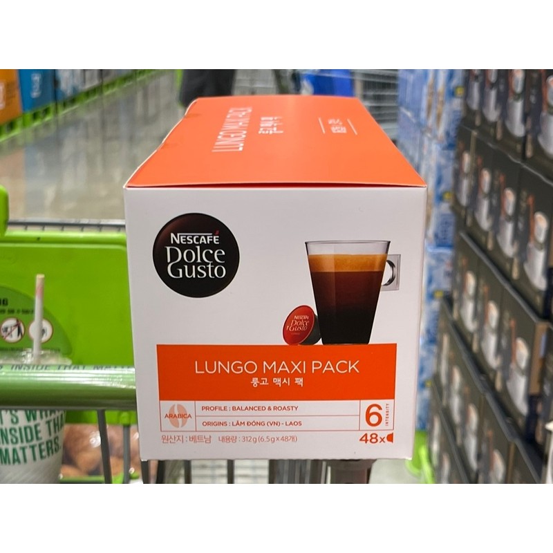 Nescafe Coffee Capsule Lungo 48pcs Americano Dolce Gusto Compatible /