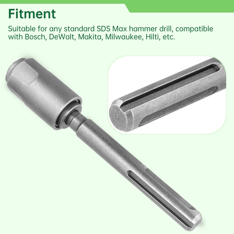SDS Max to SDS Plus Adapter SDS Max to SDS