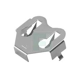 Keystone Electronics 3013 Battery Holders & Accessories Battery-Holders-Accessories Ultra Low Profile Through Hole Coin Cell Battery Contact Retainer for 16 mm Cell - 25 Item(s)