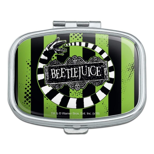 Beetlejuice Beetle Worm Rectangle Pill Case Trinket Gift Box