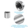 sourcing map M8x1.25mm Round Coupling Nuts, 12 Pcs 304 Stainless