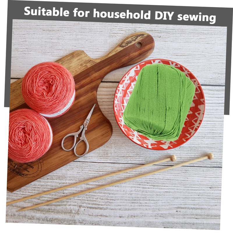 TEHAUX 1 Roll Household Crochet Yarn Multi Function Knitting Yarn