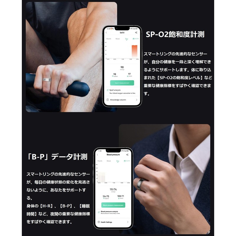 Smart Ring for Men and Women, Smart Ring, Health Ring,