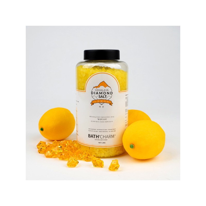 Bath Charm Himalayan Diamond Salt 1.2KG bath salt, white salt