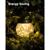 PARTPHONER Solar Lanterns Solar Lights Outdoor Waterproof 18-Pack, Solar Powered
