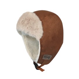 Faux Fur Trapper Hat for Women Warm Thick Earflaps Hunting Hat Winter Outdoor Ski Snow Hat Bomber Hat Thermal Soft Plush Lined Beanie Skull Cap with Ear Covers Windproof Winter Hats for Walking Skiing