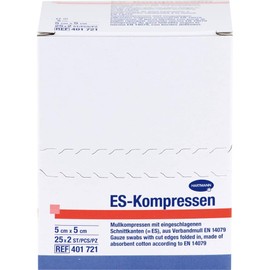 ES Compresses Sterile 5 x 5 cm 8 x CPC
