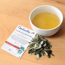 Organic Raspberry Leaves 200 g – Chabiothé – Raspberry Leaf Tea – Made in France