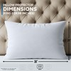 Utopia Bedding Set of 2 Waterproof Pillow Protectors with Zipper