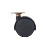 Shepherd Hardware 9417 2-Inch Office Chair Caster, Twin Wheel, 1-1/2-Inch