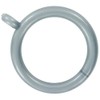 Merriway BH03235 (8 Pcs) Plastic Curtain Drapery Pole Rod Rings