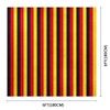 Cartoon Mouse Birthday Backdrop, Striped Photography Background, 6x6ft