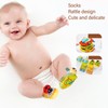 Baby Wrist Rattle Socks Set Soft Cute Cartoon Animal Hand
