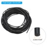 PATIKIL Silicone Foam Seal Strip, 10M(32.8Ft) 2.2mm(0.09") Dia Round High