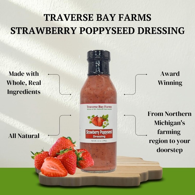 Traverse Bay Farms Salad Dressing Sampler - Nationally Award Winning