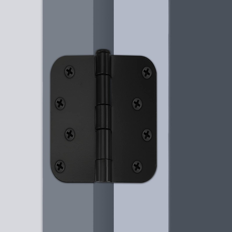 18 Pack goldenwarm 4 inch Black Door Hinges Interior Door