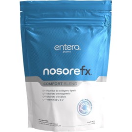 Entera | NosoreFx – Colágeno Hidrolizado Tipo II Fortificado con Calcio, Magnesio y Vitamina C | 300g