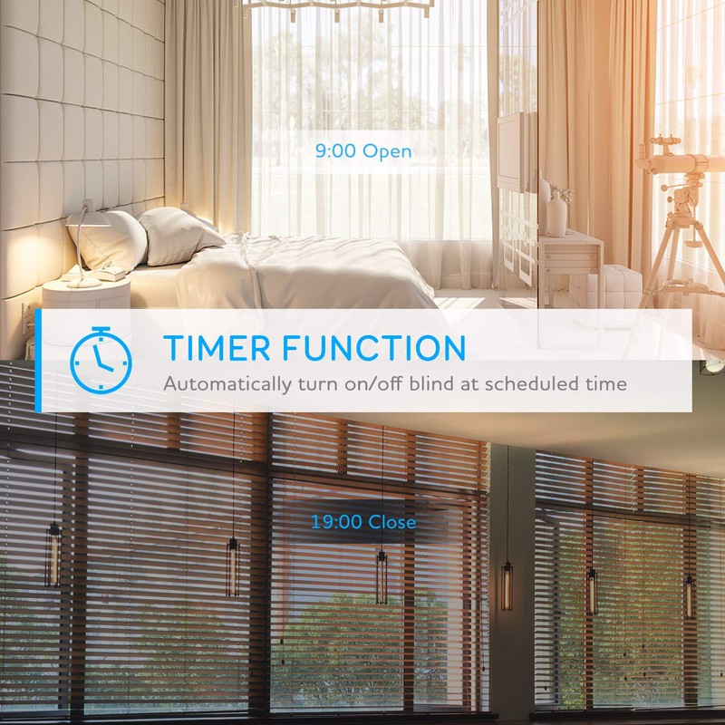 RTERSKY Smart Alexa WiFi Roller Shutter Switch - Packs of