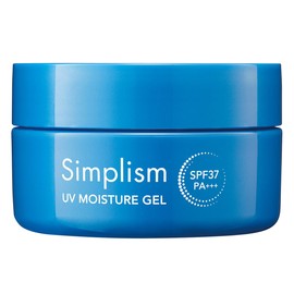 Simplism UV Moisture Gel, 2.8 oz (80 g), All-in-One Gel, Ceramide, Hyaluronic Acid, Highly Moisturizing, Fragrance-free, Color-Free, Paraben Free, Time-saving Care, Made in Japan Co-op