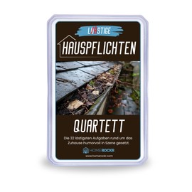 Annoying House Duties Quartet - The 32 Most Annoying Tasks Around the House Humorously Set in Scene